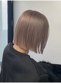 ミルクティーグレージュブリーチダブルカラーハイトーン/横浜駅