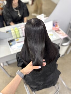 リラクオーレ 三宮 元町(LIRA CUORE) 地毛風カラー×酸性縮毛矯正