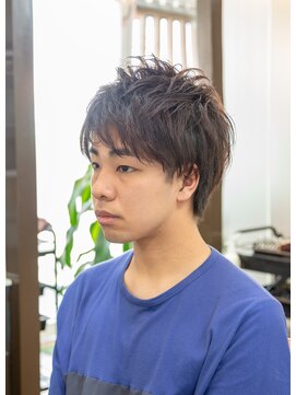 ヘアージャンティ(HAIR GENTIL) メンズ ショート 【 ツーブロック × 刈り上げ 】