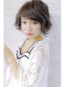 ラフィス ヘアー ポンテ 船橋店(La fith hair ponte) 【La fith】 カジュアル☆ショートボブ