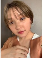 ブラウヘアアンドケア(care)&nbsp;オイルで仕上げるクラシカルストレートショート