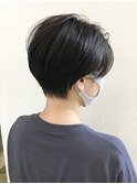 10代20代人気◎大人かわいい耳掛けくびれ丸みマッシュショート