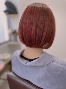 リ ヘアーデザイン(Re: hair Design) レッドボブ