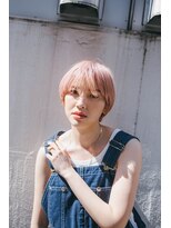 大人イメチェンスタイル/くすみピンクカラー