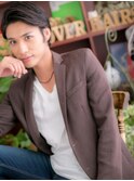 デコ出し＆黒髪で爽やか短髪ツーブロックm1大宮20代30代40代