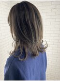 大人Cカールで　オシャレボブ