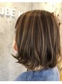 オーブ ヘアー サージュ 広島海田店(AUBE HAIR sage) ハイライトを入れて立体感を！