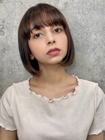 ユアーズヘア 新宿三丁目店(youres hair) 小顔ショート マッシュショート 丸みショート ミニボブ