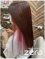 ヘアメイクゼロ 坂戸駅前店(hairmake zero) ピンクカラー☆女子力アップ♪