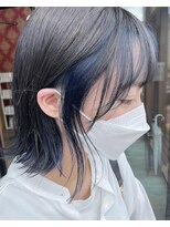 チェリーコーク(HAIR CHERRY COKE) ~gray×blue ~