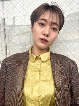 ミニ(mini) シースルーバング ショート