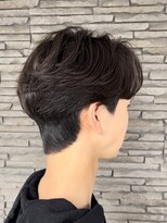 ハイバレーヘアーメゾン(HIGH VALLEY HAIRMAISON) コンマバングセンターパートカルマパーマダウンパーマ韓国