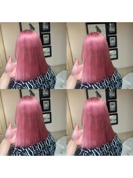 アルーシェ 新宿店(Alushe) ピンク　髪質改善