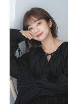 ガーデン ジングウマエ(GARDEN jingumae)&nbsp;ゆるふわタッセルボブ/眉ラインシースルーバング/美髪