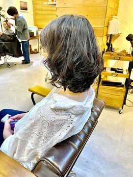 チリンバイロストシティー(Chillin by LOSTCITY) パーマボブスタイル