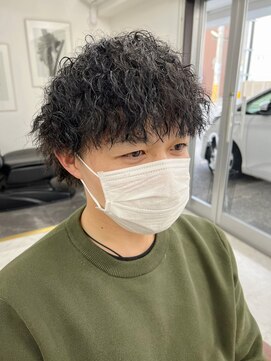 ハイバレーヘアーメゾン(HIGH VALLEY HAIRMAISON) ハードツイストスパイラルマッシュヘアメンズ大人気ブラックヘア