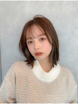 シーシンジュク 新宿南口(Sea shinjuku)&nbsp;大人ガーリー/前髪/顔周りレイヤー×ブリーチなし韓国ヘア[新宿]