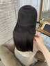 ツヤカラー・髪質改善リダクショントリートメント¥16500