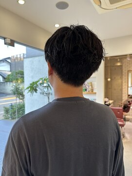 ビアノバ(via nova) メンズパーマスタイル