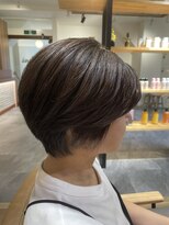 パプスドコワフュール 甲子園口店(Pap's de coiffeur)&nbsp;ショートボブ