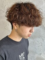 ニアウ 高崎店(Niau)&nbsp;波巻きスパイラルパーマメンズパーマメンズマッシュ群馬高崎眉毛