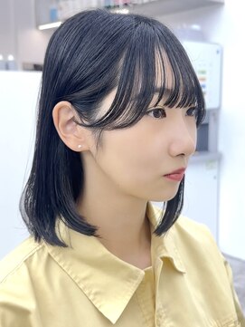 ビューブルー 亀戸錦糸町(VIEW BLUE) ◎ 美髪カールグレージュエアリーロングセミディ似合わせ前髪