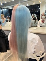 ドットハリス(.Hallis)&nbsp;ツートーンカラー/ハイトーン/ブリーチ/髪質改善