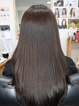 ナクレヘアー(nacure hair) 韓国式ケアカラーでトーンダウン/アッシュベージュ