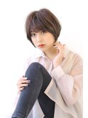 20代30代40代50代ボブルフネビージュ小顔ワンレンショート