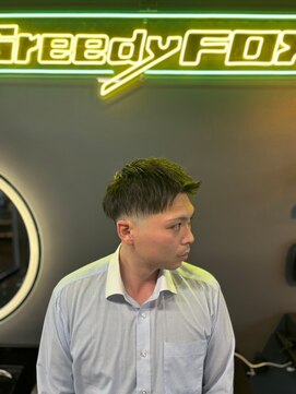 グリーディーフォックス 三軒茶屋(GreedyFOX) 波巻き/マッシュパーマ/ウルフ/ハイライト<理容室>