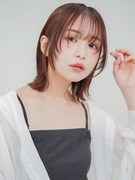 ヘアーアンドメイク ニューヨークニューヨーク 姫路店(Hair&Make NYNY) 耳掛けシースルーボブ