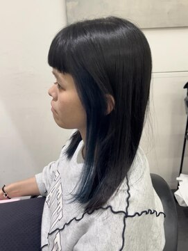 ベルタ バイ アルテフィーチェ(belta by artefice) インナーブルー×ノンダメージ縮毛矯正