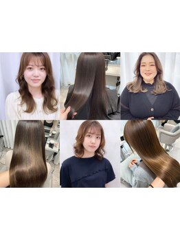 <女性スタイリスト多数在籍♪>丁寧なカウンセリング+女性目線の提案で新しい自分に出会えること間違いなし!