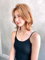 【ARTE表参道/青山】大人可愛い小顔ひし形ボブ×イルミナカラー