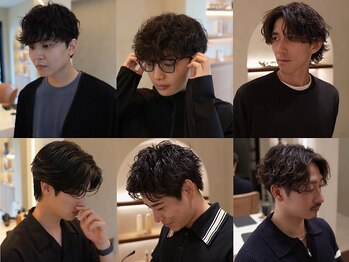 ルーニ(Lunii)の写真/初めてのパーマも《Lunii》にお任せ◇経験豊富なスタイリストがあなたをよりカッコよくするパーマをご提案*