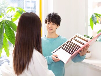 ヘアーサロンアンク(hair salon anc)の写真/お客様のお好きなヘアデザイナーが丁寧なカウンセリングであなたのなりたい姿を叶えます【目黒駅徒歩2分】