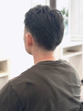 ランデ(RANDE) men'sメンズカットツーブロビジネス大人マッシュ30代40代50代