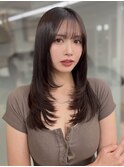 ミディアムレイヤーカット/レイヤーカット/髪質改善