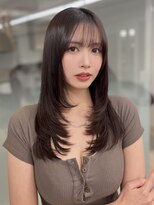 ソラ 広尾店(SORA) ミディアムレイヤーカット/レイヤーカット/髪質改善