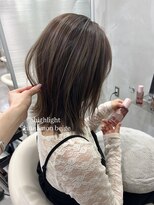 ヘアーワークスヴィクサス(HAIR WORKS VIXUS)&nbsp;【VIXUS】 style collection　ハイライト×シナモンベージュ