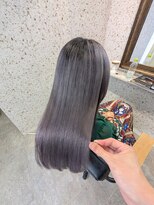 ムード(mood)&nbsp;ブリーチ縮毛矯正/髪質改善トリートメント/美髪矯正/シルバー