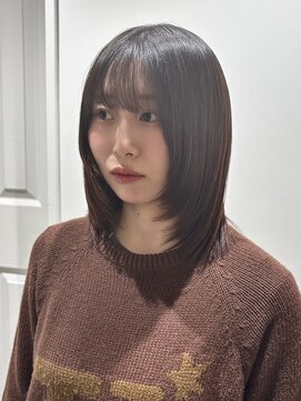 サロンドジョー(salon de joe) 韓国風レイヤーカット/レイヤーカット/顔周りレイヤー