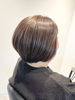 ストフ(stof)&nbsp;ショートボブ/前上がりショート/ハイライト/ベージュカラー