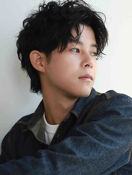 スペシャルオオサカ 難波店(Special OSAKA) 【Special OSAKA】メンズパーマ/センターパート/無造作パーマ