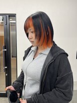 ソソ(soso)&nbsp;【soso 伊勢田】着物ヘア/ダークアッシュ/似合わせカット