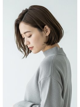 シスタ 二子玉川(SiSTA)の写真/白髪染めの負担軽減!低刺激カラーと白髪ぼかしで、ゲストの魅力を引き出します♪ファーストグレイの方も◎