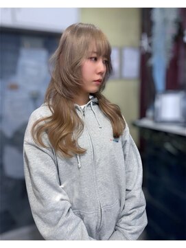 トーク 伊丹本店(TAL'KE) TAL’KE/ハッシュカット × ミルクティー_