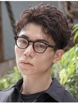 フィフス 大分(fifth)&nbsp;大分ルーズパーマフェザーパーマメンズカットルーズショート緩め