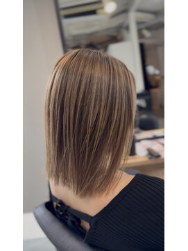 ラフ 難波店(LAFF) ベージュバレイヤージュ/beige balayage