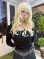 ソヨン 西小倉店(SOYON) リタッチのみで繋げる抜きっぱなしのブロンドヘアです!